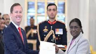 President Murmu held brief interactions with each diplomat to discuss bilateral relations following the ceremony.  File Photo.