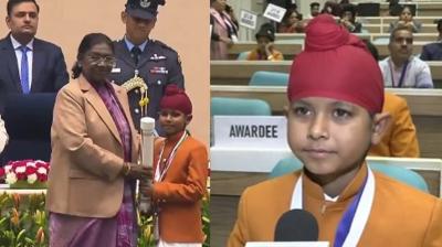 Ferozepur's 10-year-old Shravan Singh Honoured for Bravery and Compassion during Operation Sindoor