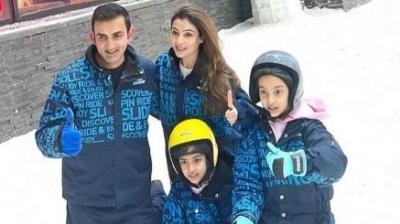 Guatam Ghambir and family.