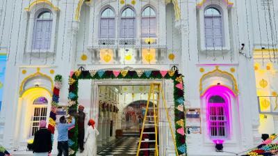 Sri Nankana Sahib decoration on Gurpurab 