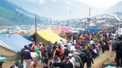 A woman pilgrim died due to cardiac arrest at Baltal base camp 