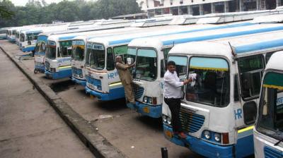 4,000 buses in Haryana remained off roads