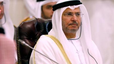 UAE minister of state for foreign affairs, Anwar Gargash