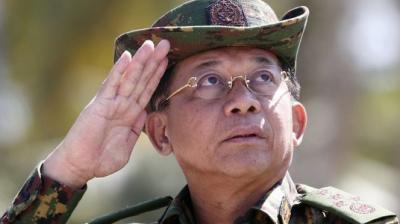 Myanmar military leaders 