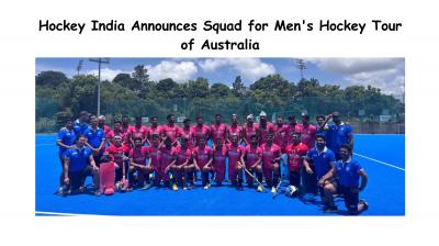 Indian Men's Hockey Team: 24-Member Squad Named for Australia Tour