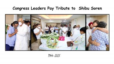 Kharge Expresses ‘Deep Anguish' Over the Demise of ‘Able Parliamentarian' Shibu Soren