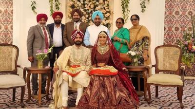 Gurjant Singh and Karman Kaur marriage pics