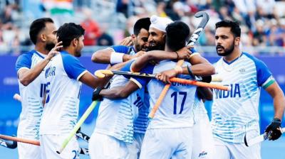 Paris Olympics 2024 Hockey: 'Sarpanch Sahab' nails 2 goals in net as India defeats Ireland 
