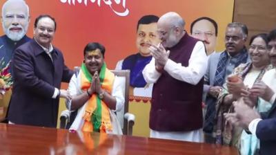 BJP's newly appointed working president Pays Tribute to Shyama Prasad Mukherjee, Deen Dayal Upadhyaya