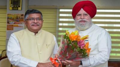 Minister of State for Electronics and IT, S S Ahluwalia