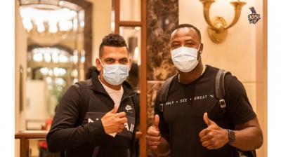 Sunil Narine and Andre Russell