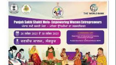 It is part of a larger plan under which Sakhi Shakti Melas will be held across 23 districts of Punjab till February 2026. File Photo.