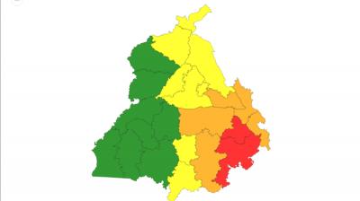 Nowcast: Red alert issued in Fatehgarh Sahib and Patiala