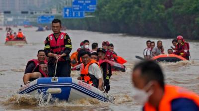 Flood in China