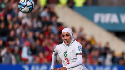 Morocco's Footballer Nouhaila Benzina
