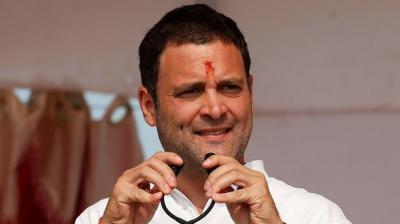 Congress president Rahul Gandhi
