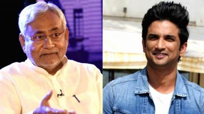 Nitish Kumar and Sushant Singh Rajput