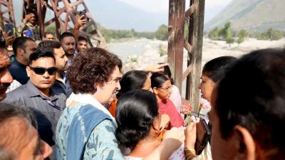 Priyanka Gandhi in Kullu