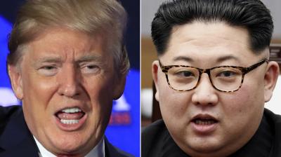 President Donald Trump and North Korean leader Kim Jong Un