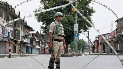 Restrictions have been imposed in parts of Srinagar