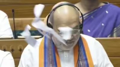 Torn Bills Thrown At Home Minister Amit Shah As He Introduced 3 Key Bills