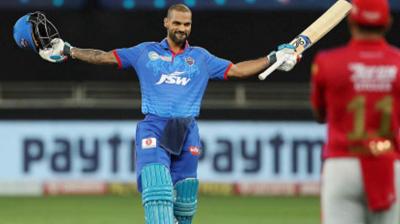 Delhi Capital's Shikhar Dhawan