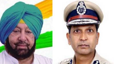 Capt Amarinder Singh and Dinkar Gupta