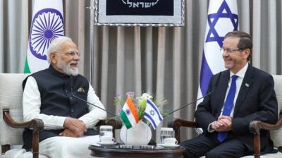 Describing the partnership as one with global impact, the Prime Minister said India and Israel can work together as a force for global good. File Photo.