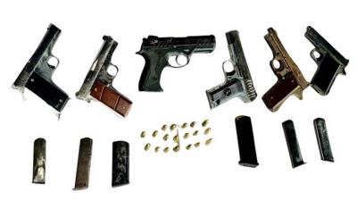 Two Bambiha Gang Associates Arrested with Six Pistols by Punjab Police's Anti-Gangster Task Force