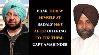 Brar Threw Himself At Badals’