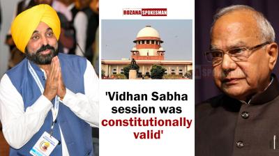 Supreme Court on Punjab Govt vs Governor case