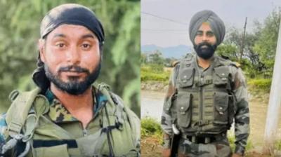 Two Soldiers From Punjab Martyred in Kulgam Encounter Today 