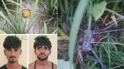 BSF Nabs Two Narco-Smugglers with Heroin in Tarn Taran, Recovers Drone in Ferozepur