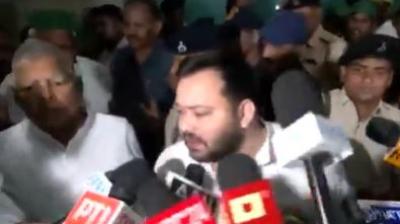 "Complete Rule of Criminals… Nobody is Safe in Bihar": Tejashwi Yadav After Firing Incident 