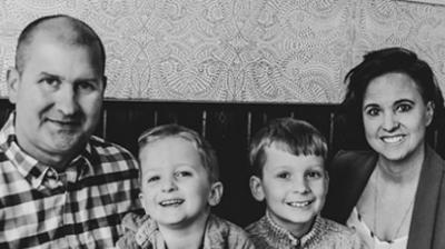 North Dakota State Senator Doug Larsen & Family