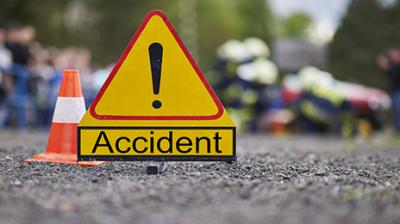 Truck crashes into house