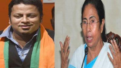 Anupam Hazra and Mamata Banerjee