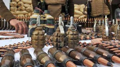 Security personnel has recovered a cache of arms and ammunition