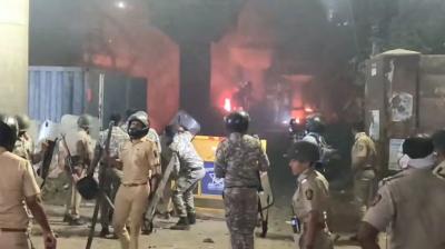 Curfew Imposed in Nagpur- Protest Over Aurangzeb’s Grave Turns Violent