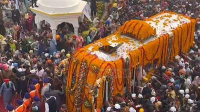 Gurpurab 2023: Nagar Kirtan at Gurdwara Birthplace Sri Nankana Sahib