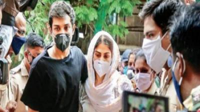 Rhea Chakraborty and Showik Chakraborty