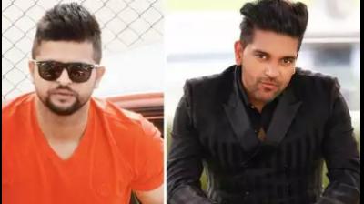 Suresh Raina and Guru Randhawa