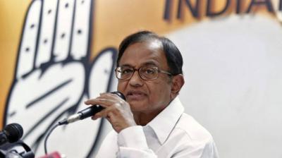 Senior Congress leader P Chidambaram
