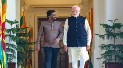 PM Modi Begins Three-Day Visit to Sri Lanka, First Foreign Leader to Meet President Dissanayake (Image courtesy: Newsonair))
