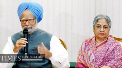 Centre Scales Down Security Cover of Former PM Manmohan Singh’s Wife Gursharan Kaur (Image coursety: Times of India)