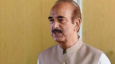 Senior Congress leader Ghulam Nabi Azad