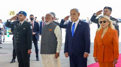 Ahead of his journey, Prime Minister Modi described the visit as a key opportunity to deepen the partnership between India and Israel. File Photo.