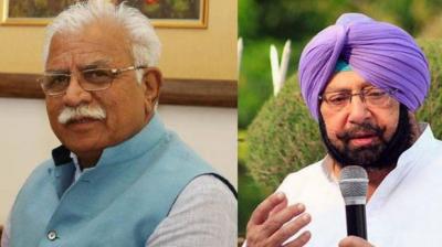 Manohar Lal Khattar and Captain Amarinder Singh