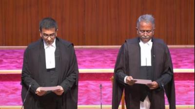 Oath taking ceremony 