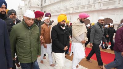 Punjab CM Mann to present clarification at Akal Takht Sahib on "Golak" remarkPunjab CM Mann to present clarification at Akal Takht Sahib on "Golak" remark